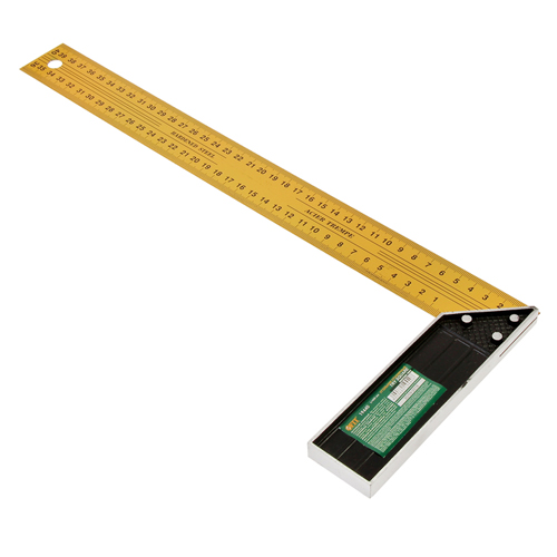 Угольник столярный 400мм желт Китай, 1/120