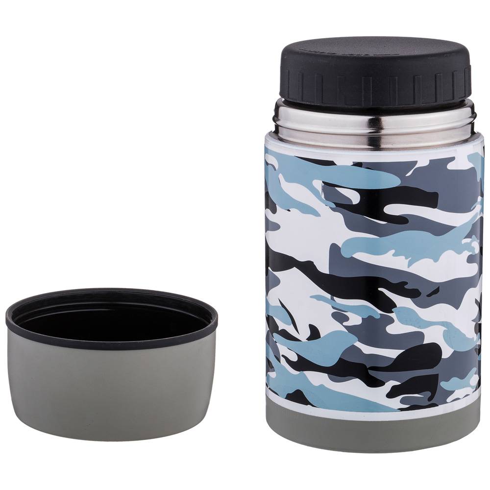 ТЕРМОС AGNESS С ШИРОКИМ ГОРЛОМ 1000 МЛ.КОЛБА НЕРЖ.СТАЛЬ, КОР=12ШТ.