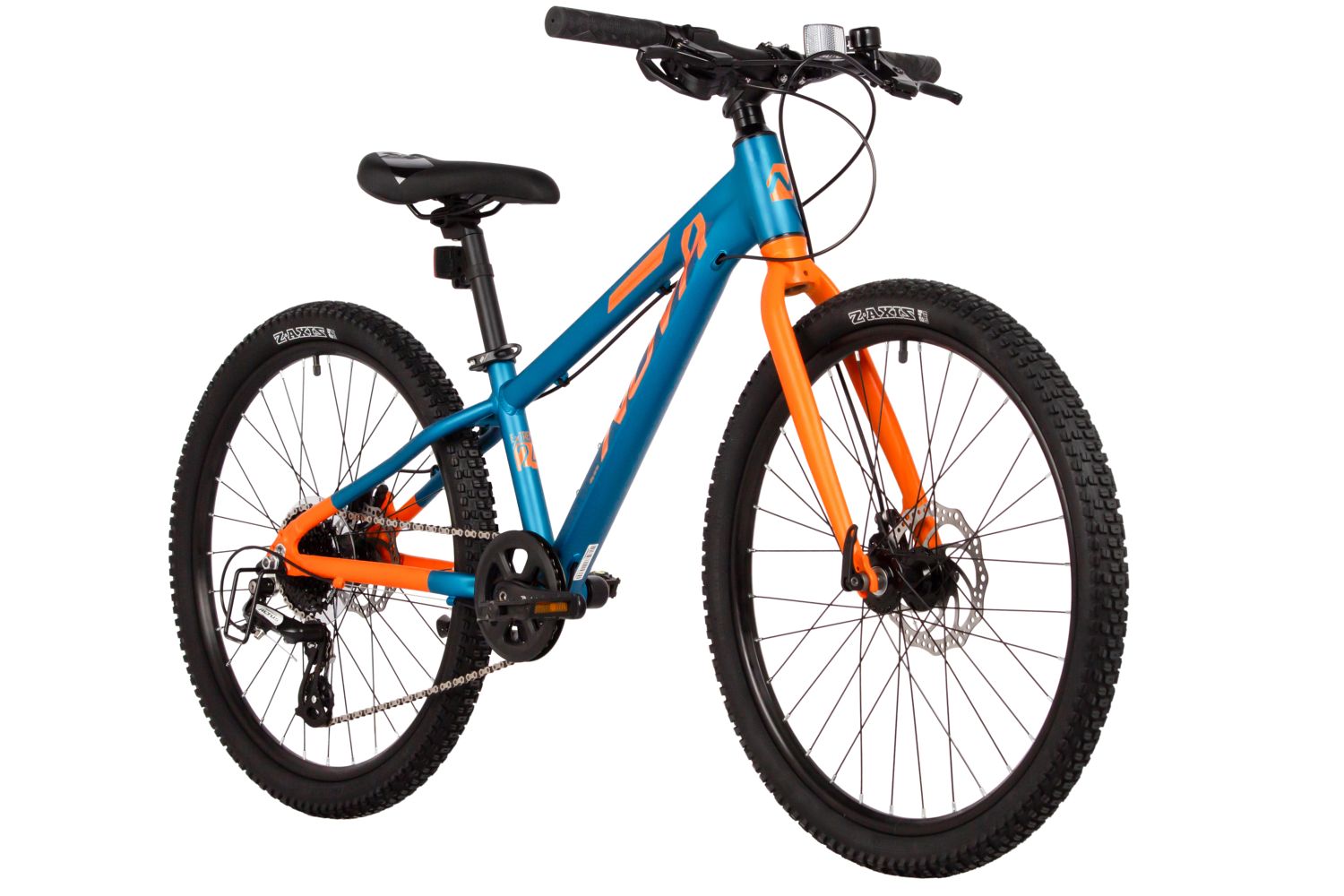 Велосипед NOVATRACK 24, EXTREME алюм.рама 11,  тёмно-бирюз, 8 скор. RD360/TS71/HG200, диск.торм.STG,