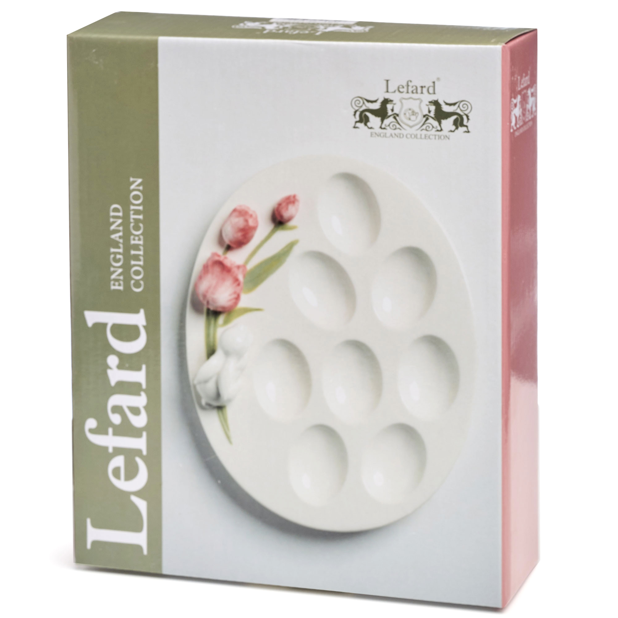 БЛЮДО ДЛЯ 8 ЯИЦ LEFARD, SUNDAY, 23*21*5, 5 СМ