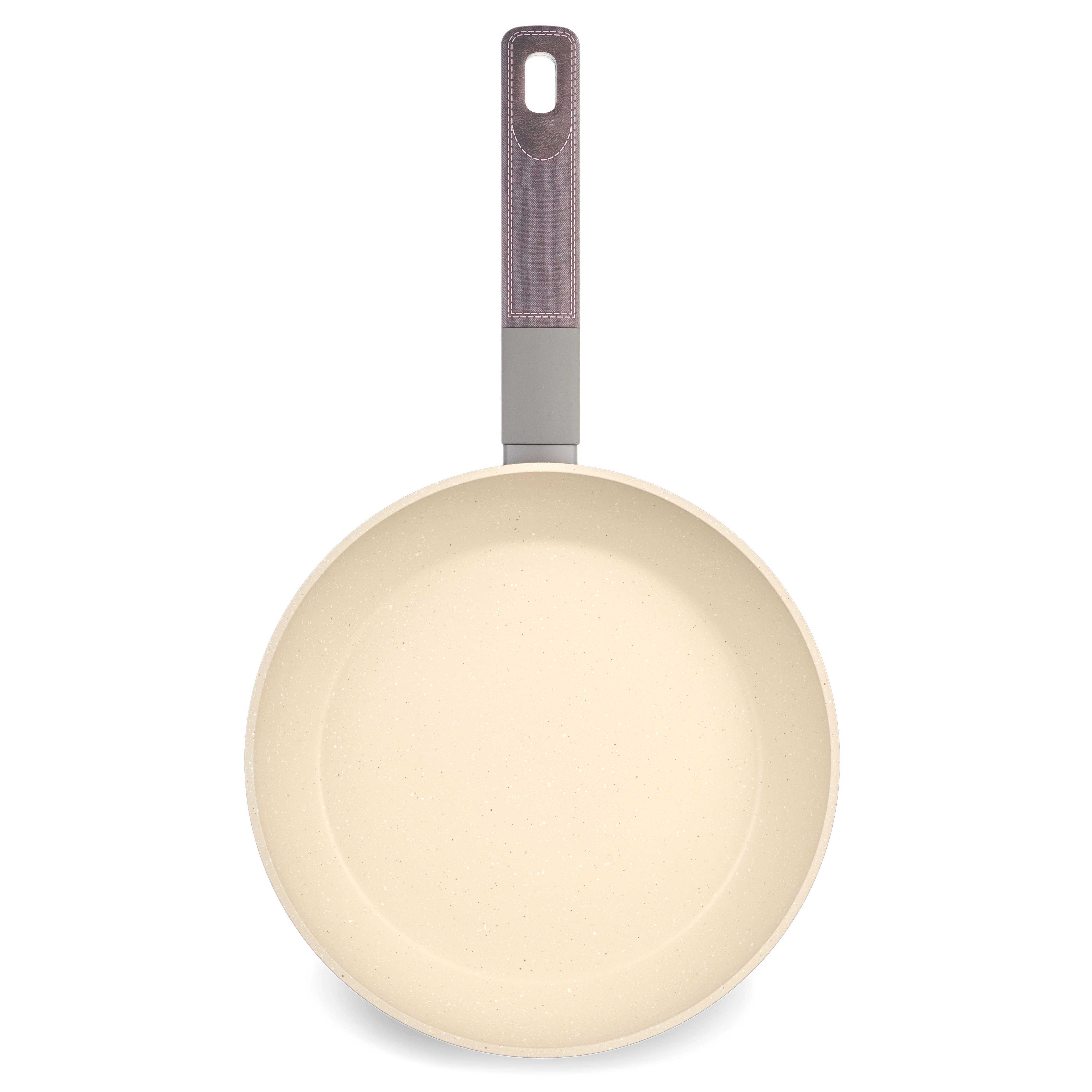 СКОВОРОДА С АНТИПРИГАРНЫМ ПОКРЫТИЕМ PFLUON MARBLE, 24*4,8 СМ