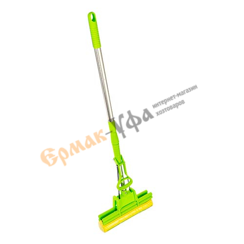 Швабра ПВА 2ряд роликов пластик. основание, телеск ручка 84-105см Z230PDF-A VETTA, 1/30