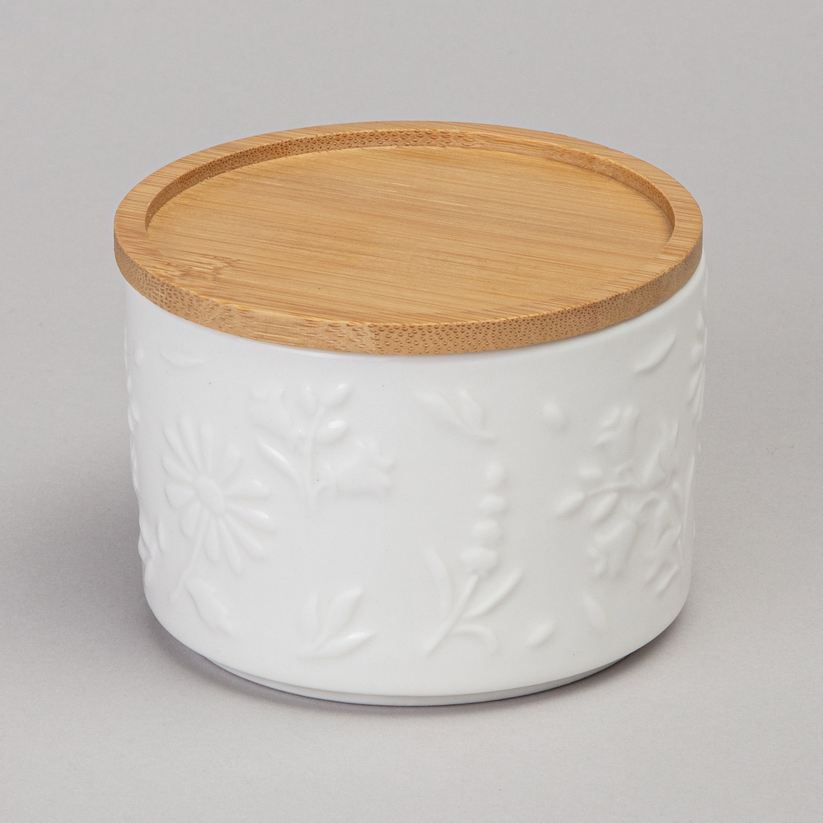 НАБОР БАНОК LEFARD, FLOWERS STORY, С ДЕРЕВ. КРЫШКОЙ 2 ШТ. 9*6, 5 СМ 225 МЛ