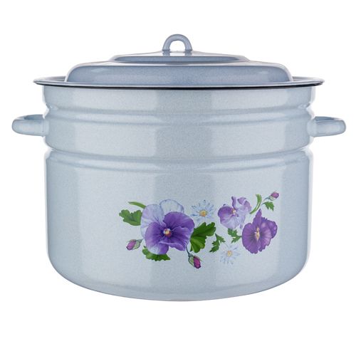 Бак эмалир. 25 литров, С-2828/4Рб Анютины глазки, Лысьва, 1/1