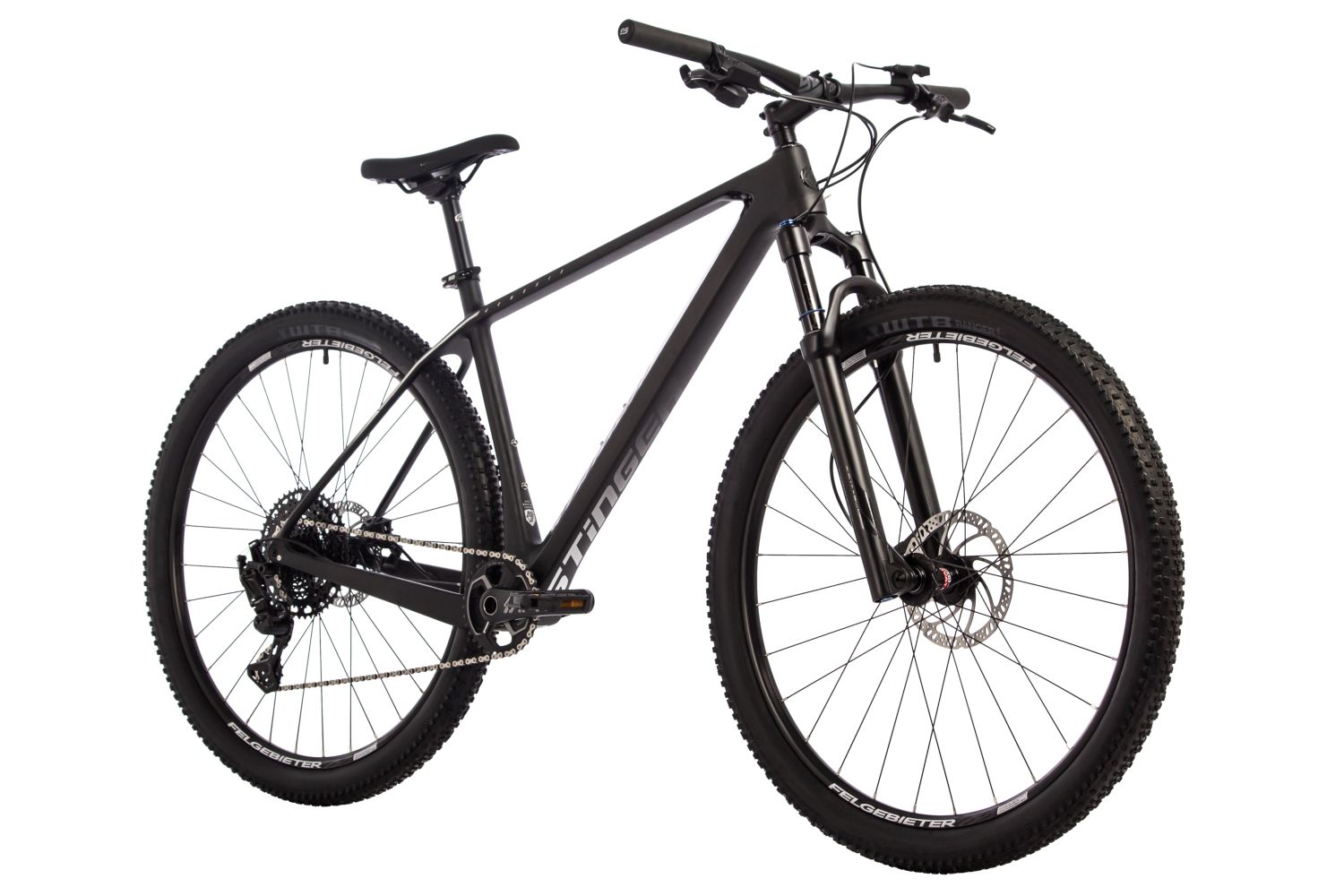 Велосипед STINGER 29, GENESIS STD черный, карбон, размер XL