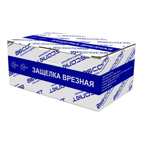 Ручка защелка АБС ЗЩ2-05, медь, 1/