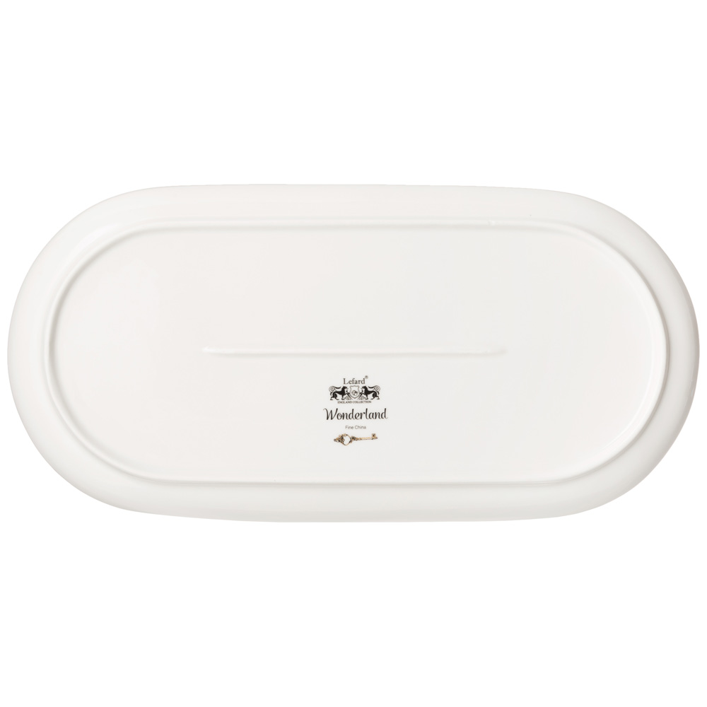 БЛЮДО ОВАЛЬНОЕ LEFARD, WONDERLAND, 30, 5 СМ, КОР=36ШТ.