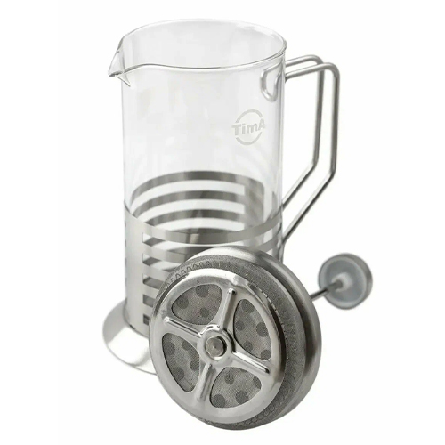 Чайник заварочный 350мл Френч-пресс Наполеон, боросиликатное сткло, 1/30