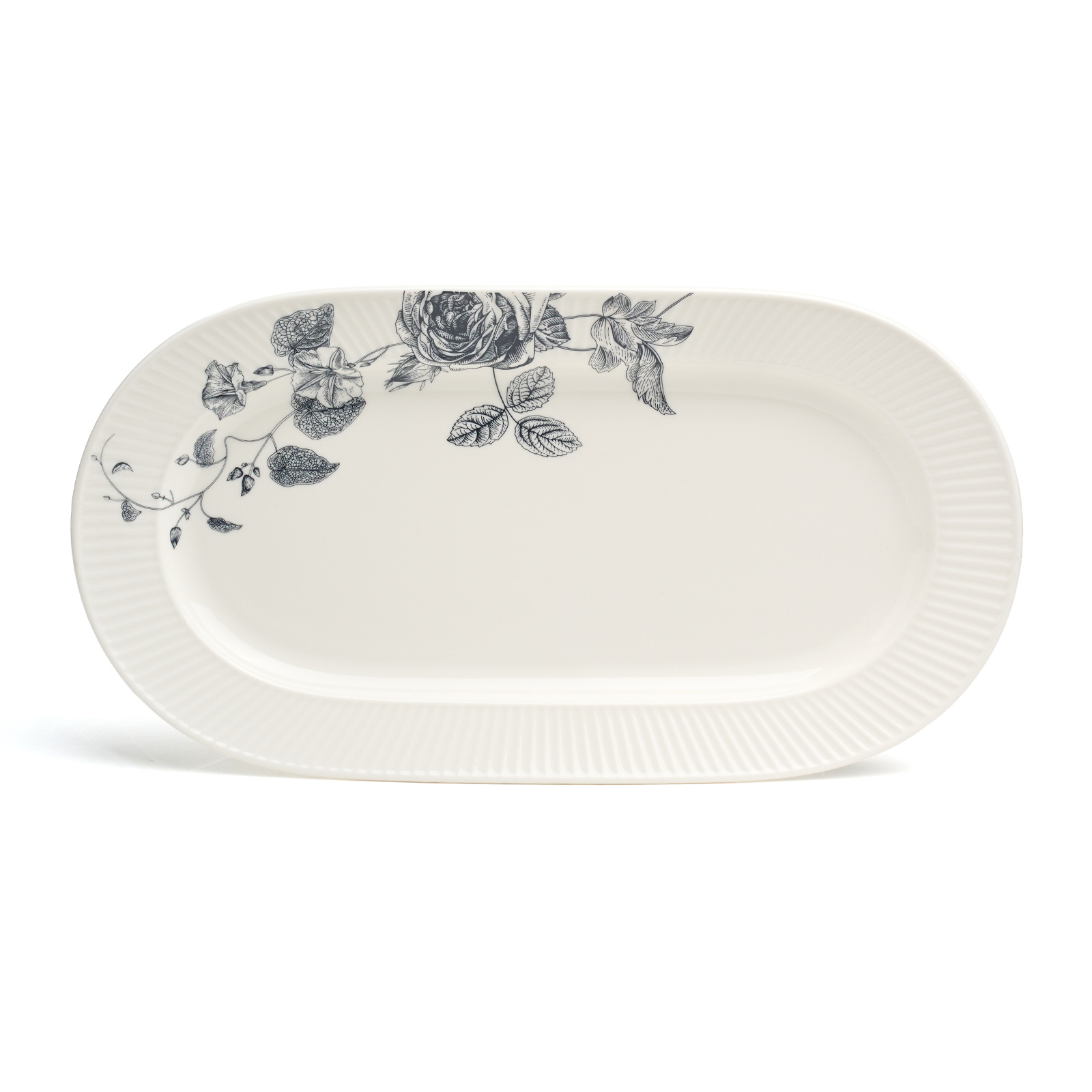 БЛЮДО ОВАЛЬНОЕ LEFARD, BLUE GARDEN, 35, 5*19*2, 5 СМ