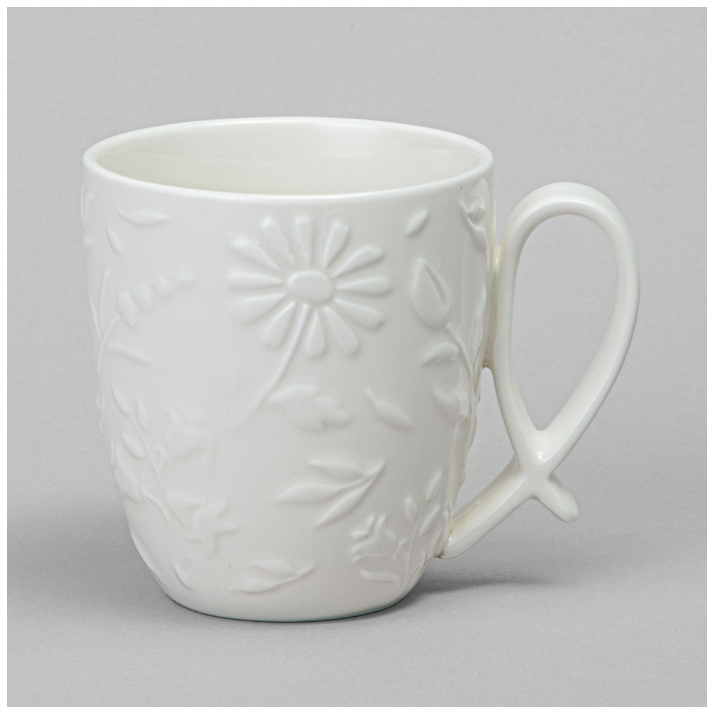 НАБОР КРУЖЕК LEFARD, FLOWERS STORY, НА ДЕРЕВ. ПОДСТАВКЕ 4 ШТ. 11*8*9, 5 СМ 275 МЛ