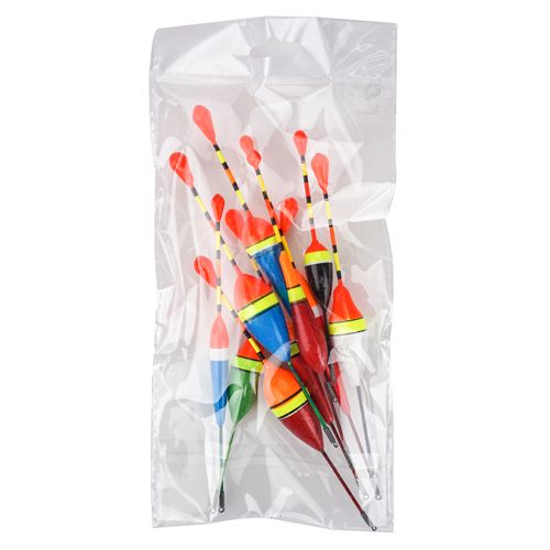 Рыболовные поплавки, набор 10шт, , в пакете, 1/500