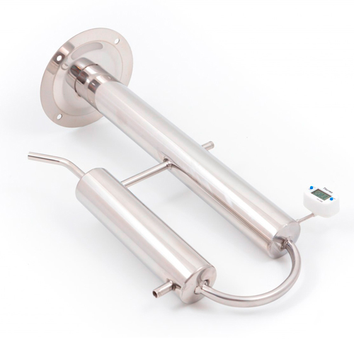 Дистиллятор бытовой Алковар Крепыш 12 л + термометр на клампе 2 дюйма