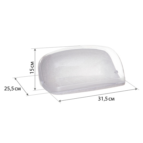 Хлебница IDEA малая, мраморный, 1/6