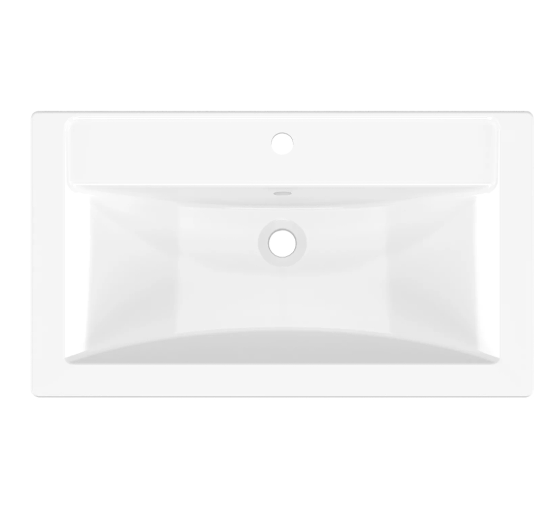 Раковина накладная, МАРГО-90, белая, MIXLINE