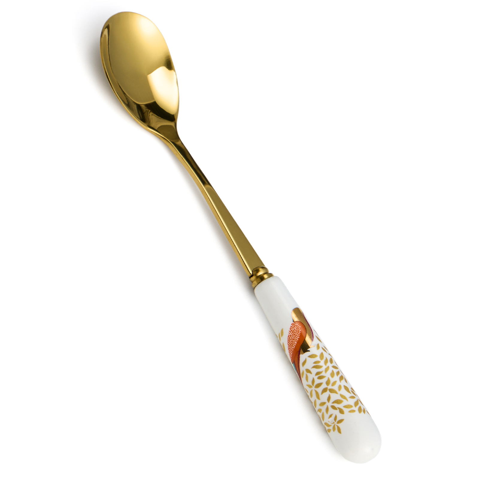 НАБОР ЛОЖЕК ЧАЙНЫХ LEFARD, GOLDEN BIRDS, 4 ШТ., КОР=36НАБ.