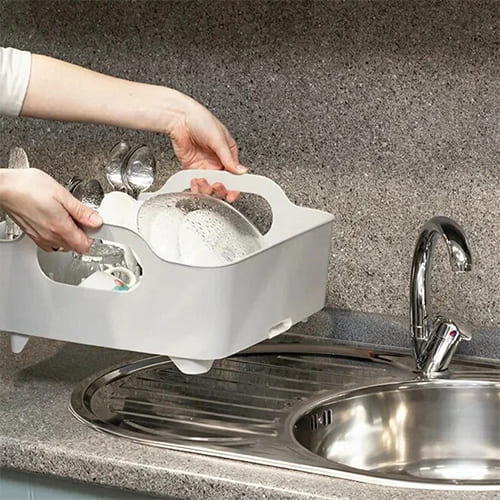 Сушилка для посуды IDEA ИЗЛИ М 1177, белая