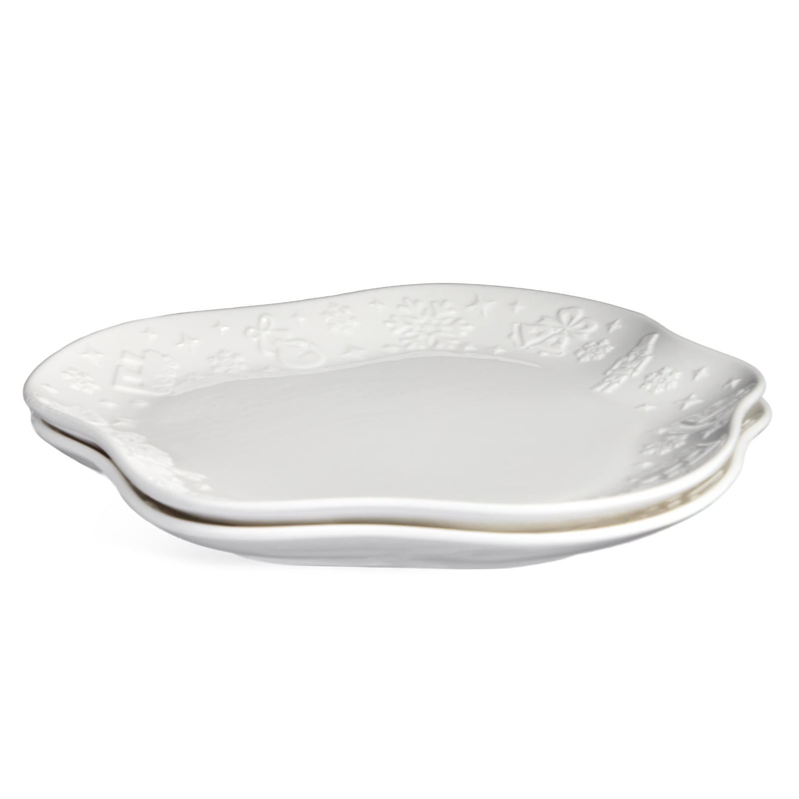 НАБОР ФИГУРНЫХ ТАРЕЛОК ЗАКУСОЧНЫХ LEFARD, NUTCRACKER, 2 ШТ. 20, 5*2 СМ, КОР=16НАБ.