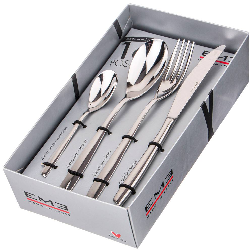 НАБОР СТОЛОВЫХ ПРИБОРОВ, ELEVEN, НА 4 ПЕРСОНЫ 16 ПР.