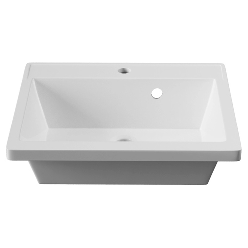 Раковина накладная, РИМ-50, белая, MIXLINE