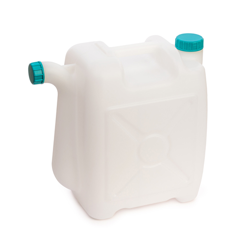 Канистра пластм 15л со сливом, Альтернатива, М427, 1/4