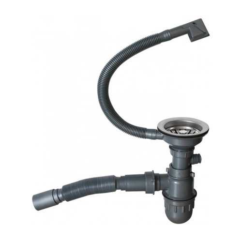 Мойка нерж. настол. монтаж 65х45, 3,0, вып 3 1/2 MIXLINE PRO 22см с сифоном, сатин, 1/1