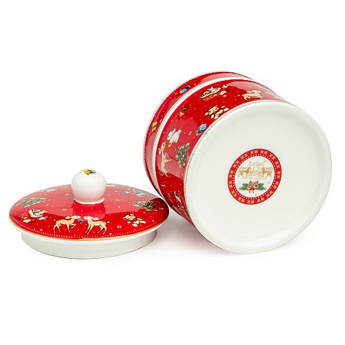 БАНКА LEFARD "С НОВЫМ ГОДОМ!" 11,5*12 СМ 500 МЛ (КОР=18ШТ.)