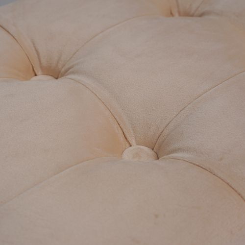 Банкетка, обувница, 2х90 Карета велюр крем н. черные, 1/1