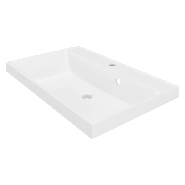 Раковина накладная, ЛАЙН-60, белая, MIXLINE