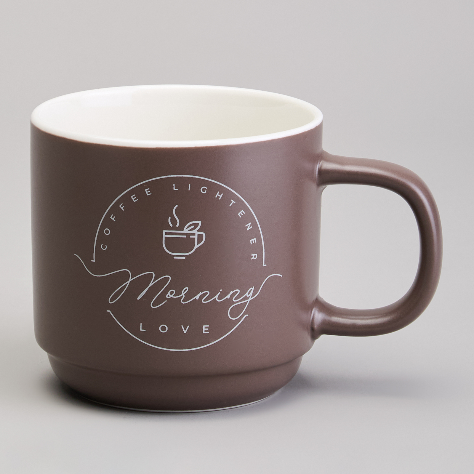 НАБОР КРУЖЕК LEFARD 4ШТ НА МЕТАЛ.ПОДСТАВКЕ 360МЛ