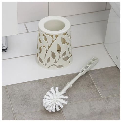 Комплект для туалета IDEA ФЛОРА М 5026, белый ротанг