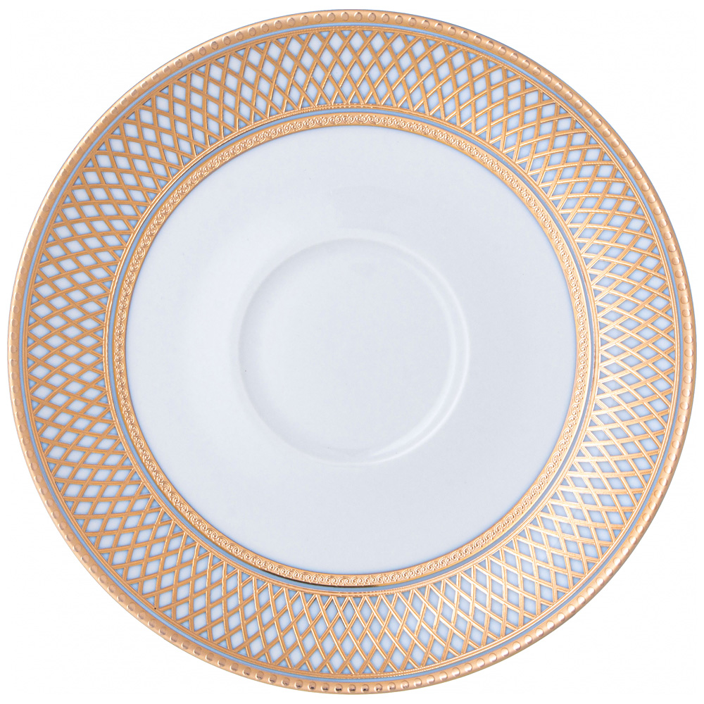 ЧАЙНЫЙ СЕРВИЗ LEFARD, ЗОЛОТАЯ СЕТКА, HА 6 ПЕР. 14 ПР., КОР=1НАБ.