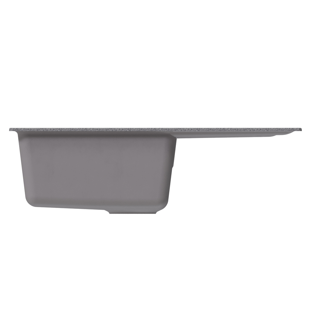 Мойка ML-GM19 с крылом, темно-серая, 309, 750*500*200мм NEW