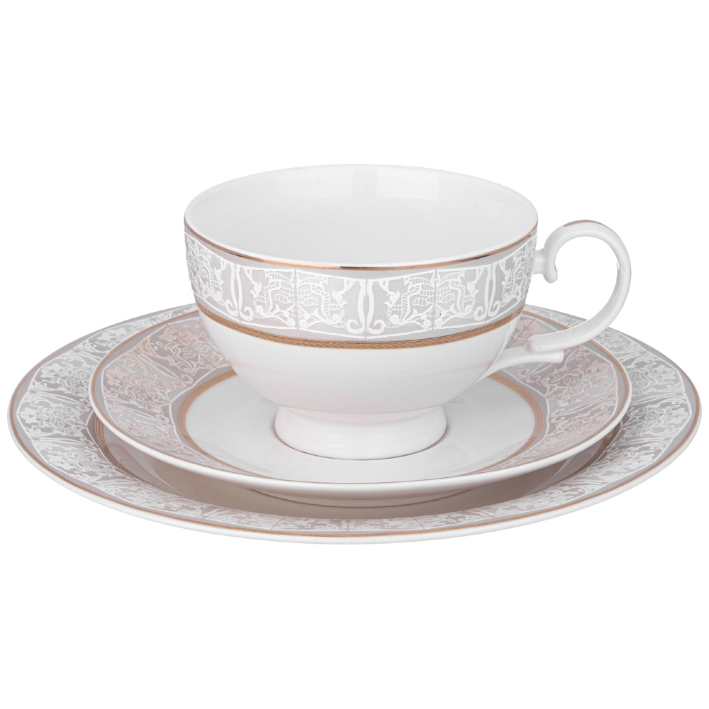 СЕРВИЗ ЧАЙНЫЙ LEFARD, СВАДЕБНЫЙ, НА 6 ПЕР. 20 ПР., КОР=1НАБ.