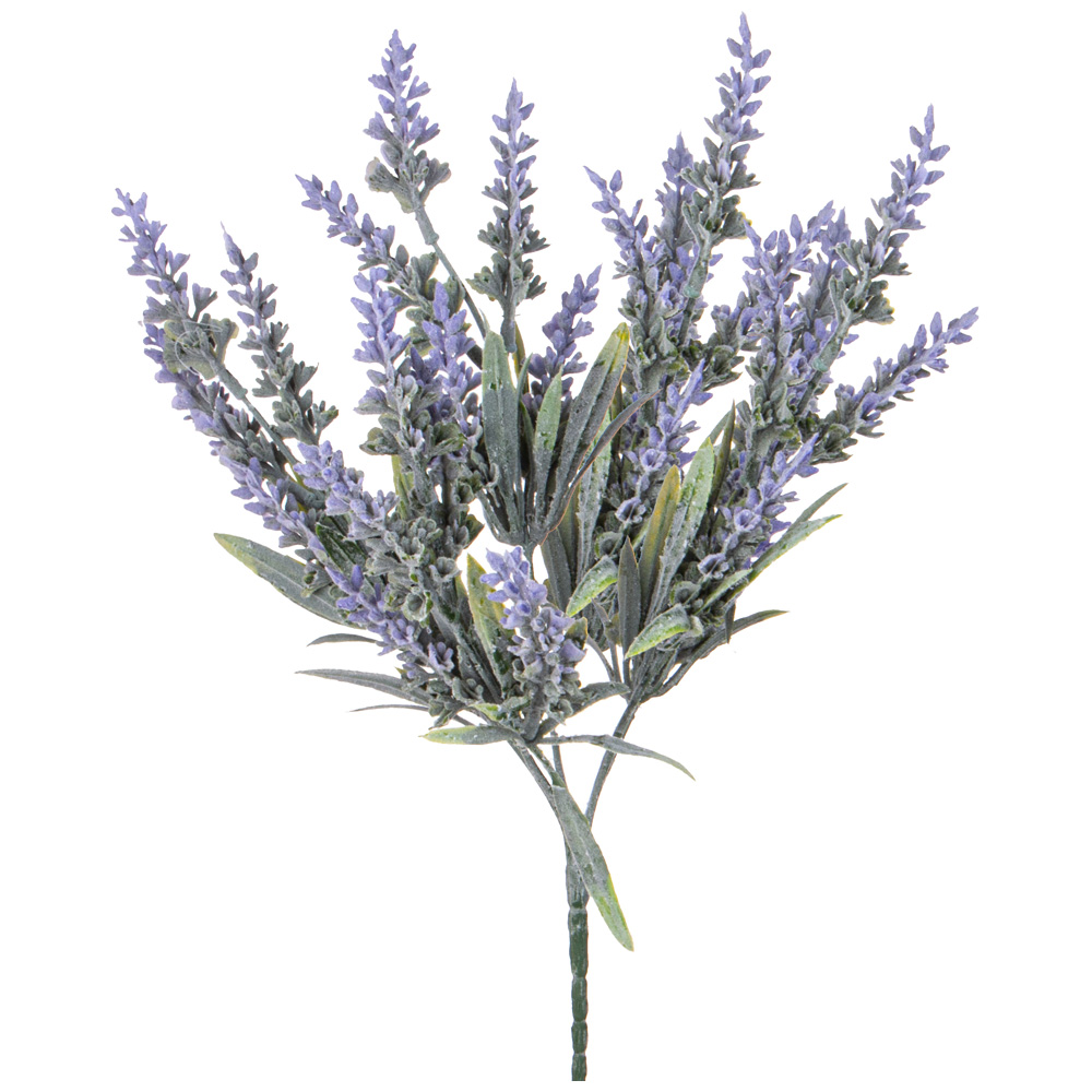 ВЕТКА ИСКУССТВЕННАЯ, ЛАВАНДА, 10*25*16СМ