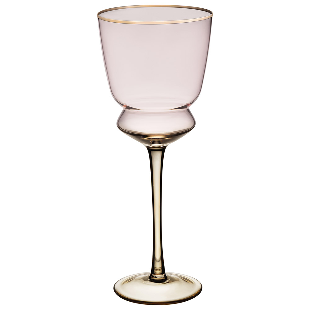 НАБОР БОКАЛОВ ДЛЯ ВИНА, TWIST & SHINE, PINK, 2 ШТ/380 МЛ