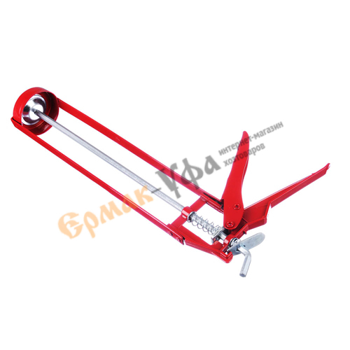 Пистолет для герметика скелетный HEADMAN с мет. фиксаторм 225мм, 1/40