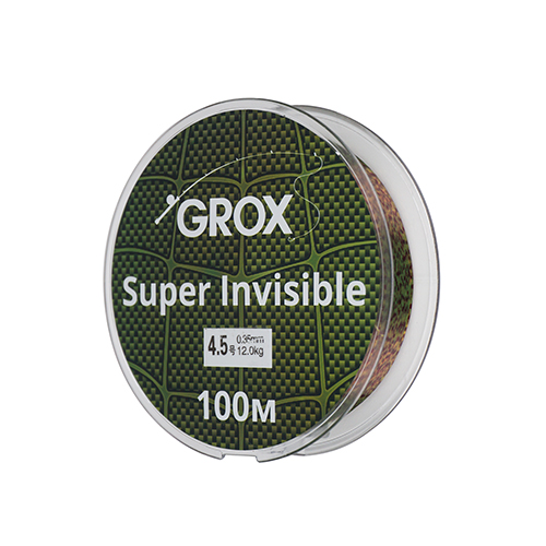 Леска GROX Super invisible 3D хамелеон 0,35х100м, 12,0кг 1/500