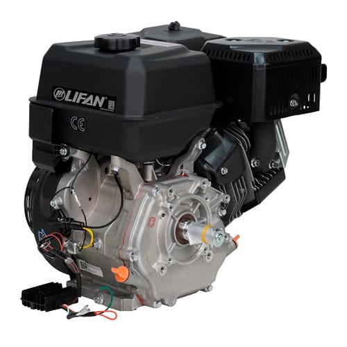 Двигатель LIFAN KP500 11A, 22 л.с, ручной стартер, вал 25 мм, катушка 11А