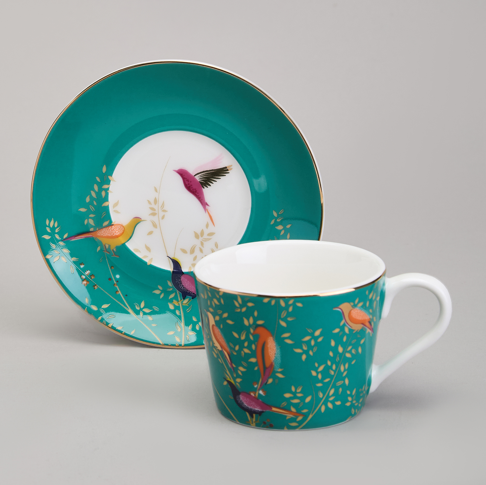 КОФЕЙНЫЙ НАБОР LEFARD, GOLDEN BIRDS, НА 2 ПЕР. 4 ПР. 120 МЛ, КОР=12НАБ.