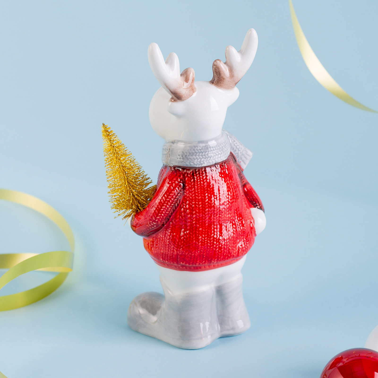 СТАТУЭТКА, ОЛЕНЬ, 10, 3Х8Х20, 8 СМ