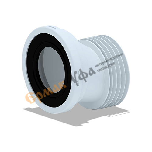 Манжета для унитаза АНИ W0420 эксцентрик 40мм, жесткая, 1/40