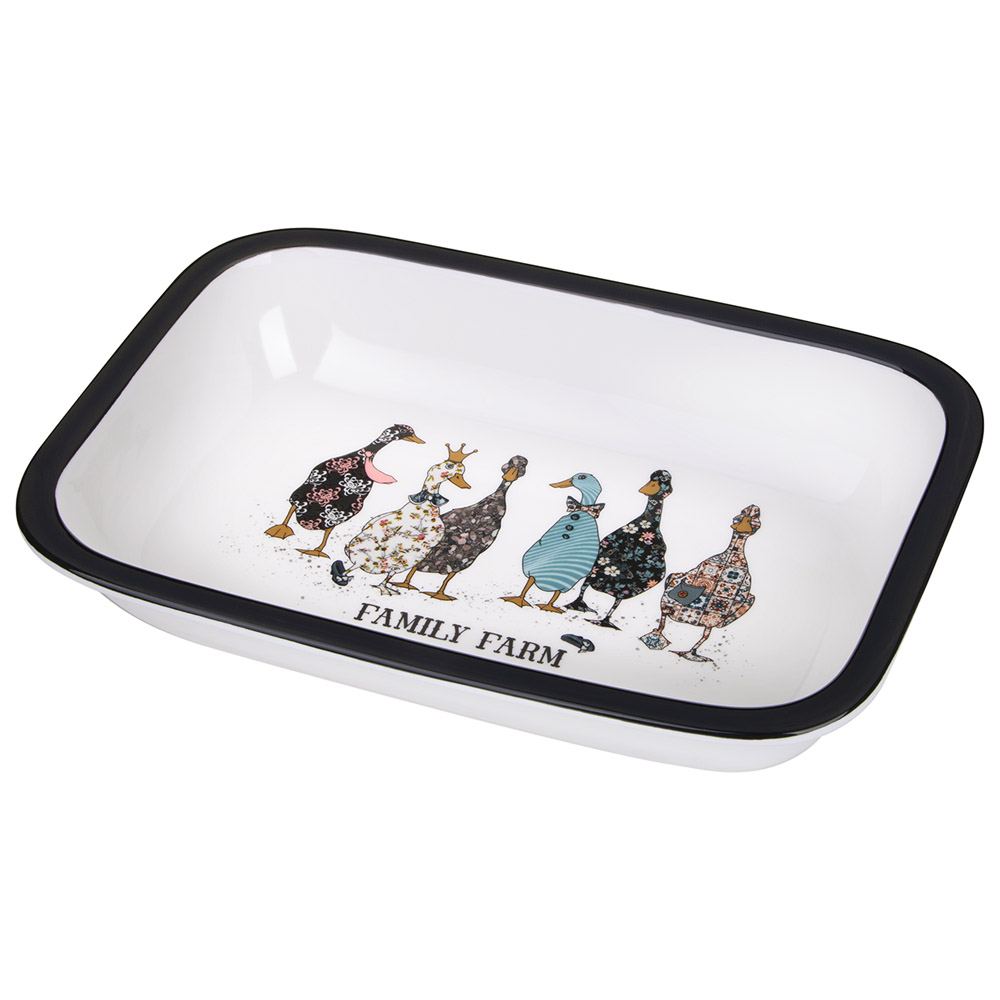 БЛЮДО LEFARD, FAMILY FARM, ПРЯМОУГ. 800 МЛ 24*16*5 СМ, КОР=18ШТ.