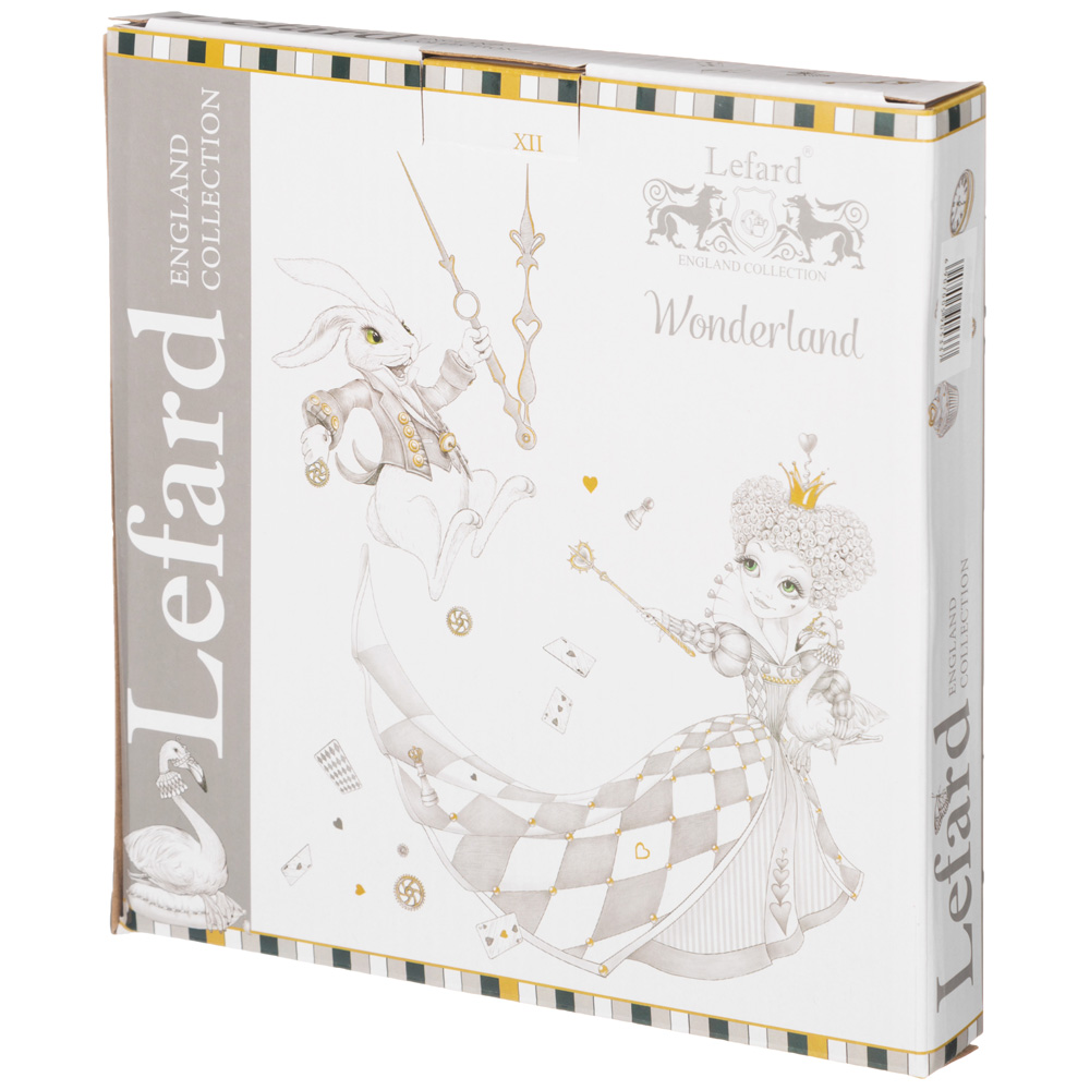 ТАРЕЛКА LEFARD, WONDERLAND, СЕРДЦЕ 21, 5*2 СМ, КОР=48ШТ.