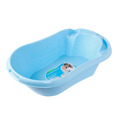 Ванночка детская БАМБИНО С804ГЛ голубая, Барнаул, 1/6