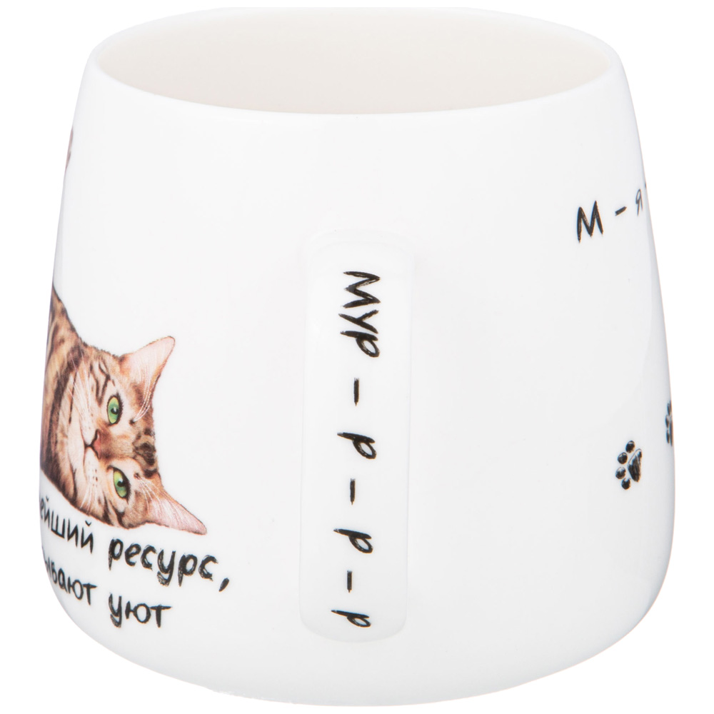 КРУЖКА LEFARD, БЕРИ КОТА, 400 МЛ, КОР=24ШТ.