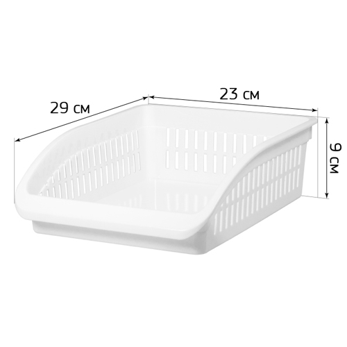 Органайзер для кухни IDEA М 1598, 290х230х90 мм, белый