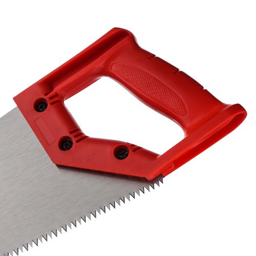 Ножовка по дереву 500мм, крупный зуб 5 TPI, пластиковая ручка, 1/60