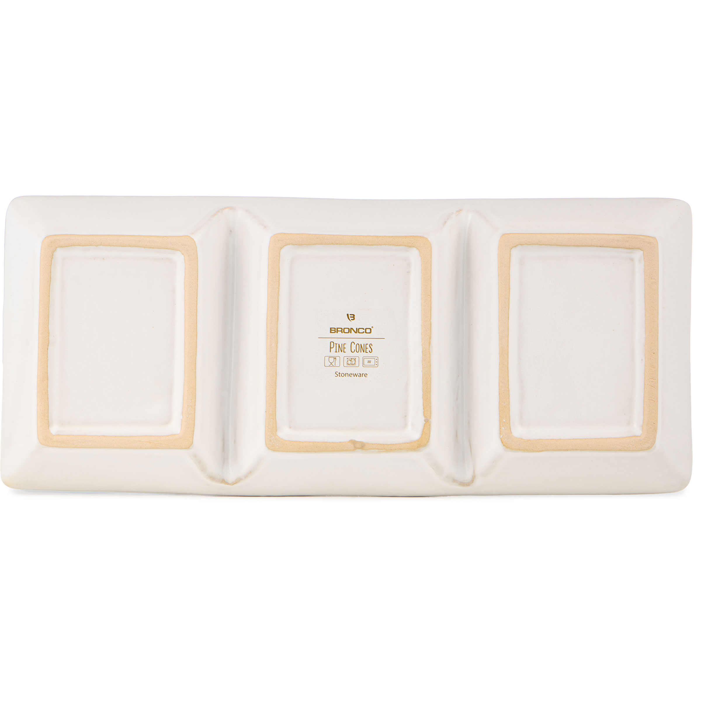 МЕНАЖНИЦА 3 СЕКЦИИ КОЛЛЕКЦИЯ, PINE CONES,  33*14*3, 5 СМ