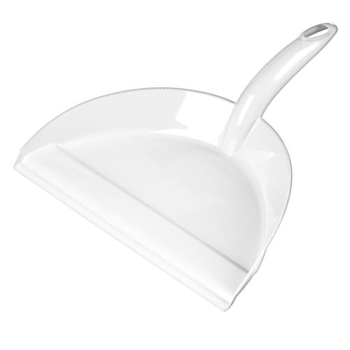 Комплект щетка-сметка Homver Good 223201029/01, с совком, белый