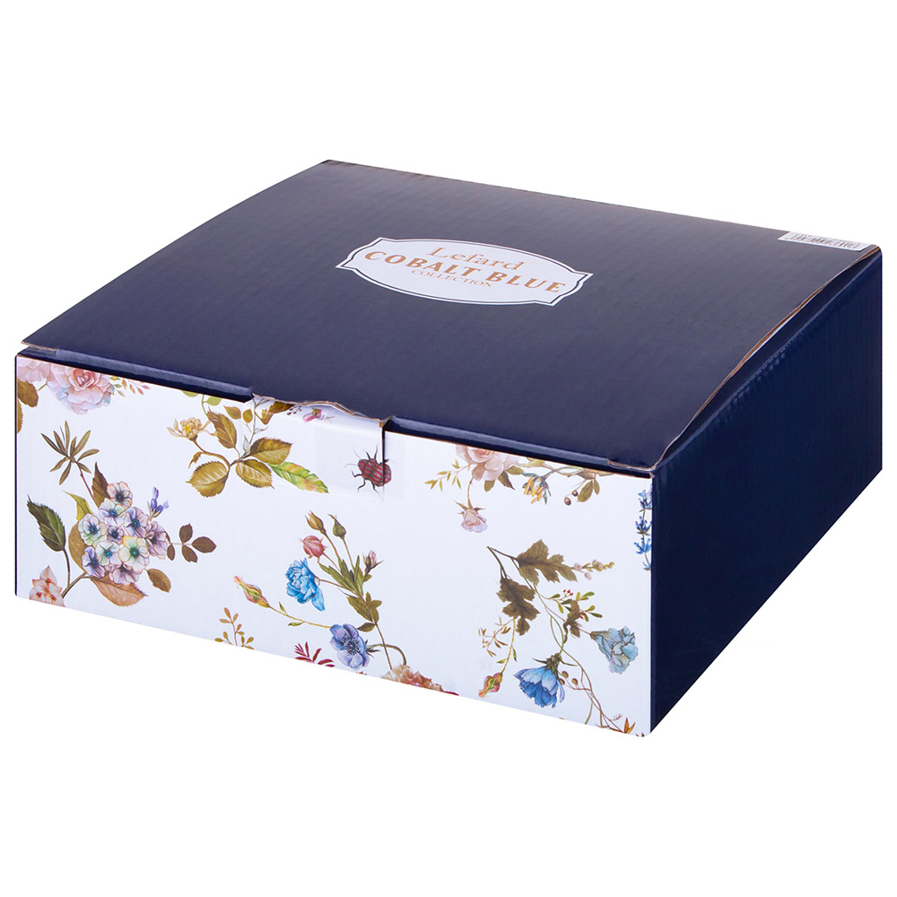 БУЛЬОННИЦА С БЛЮДЦЕМ LEFARD, КОБАЛЬТ, 450 МЛ, КОР=24НАБ.